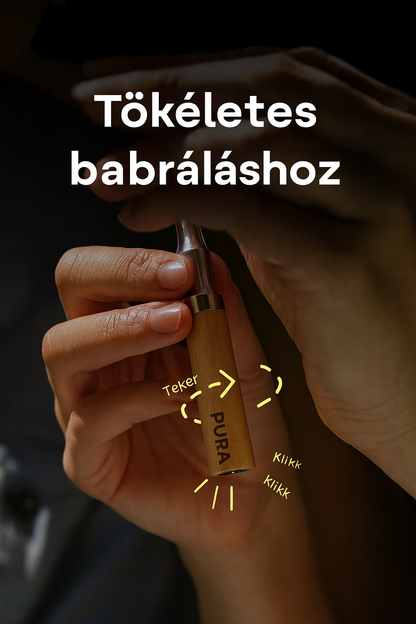 PURA™ – Kezdő csomag (Eszköz + 3 ajándék íz • több hétre elég)