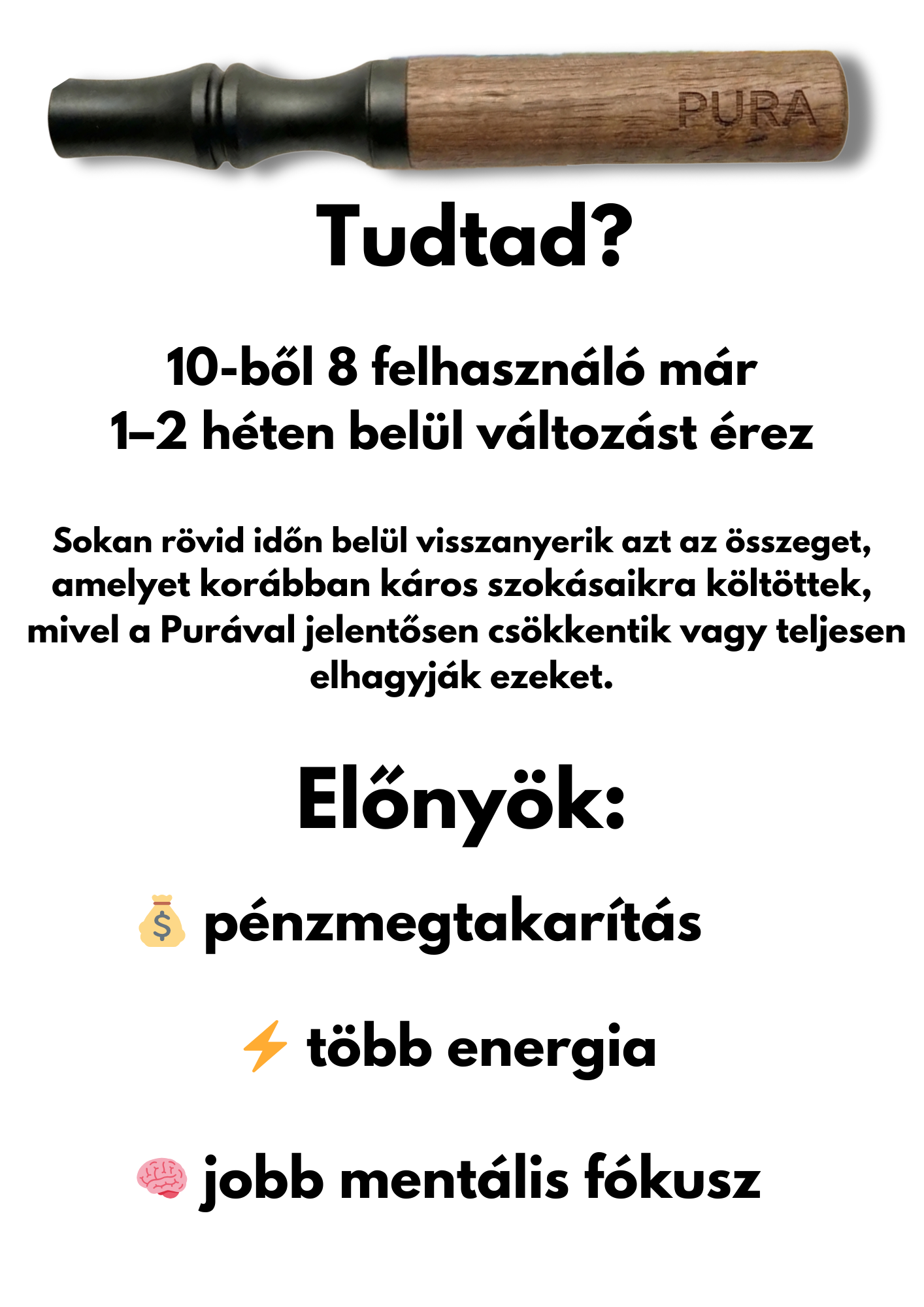 PURA™ – Kezdő csomag (Diffúzor + Ajándék ízek)