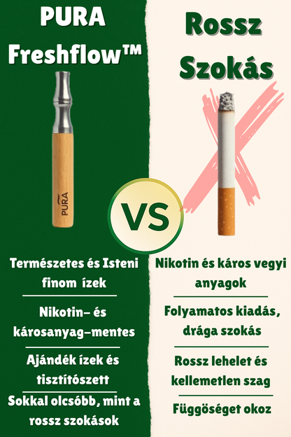 PURA™ – Kezdő csomag (Eszköz + 3 ajándék íz • több hétre elég)